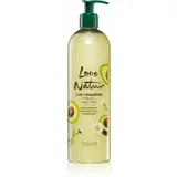 Oriflame Love Nature Organic Avocado Oil & Chamomile negovalni šampon 2 v 1 500 ml