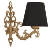 Opviq Zidna lampa Claire, 15x10x13cm, IP20, Crna i zlatna boja | Eponuda.ba