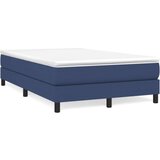  Krevet s oprugama i madracem plavi 120 x 200 cm od tkanine | shoptok.hr