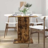  Blagovaonski stol boja dimljenog hrasta 80 x 80 x 75 cm drveni | shoptok.hr