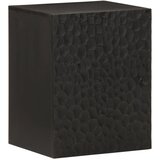 vidaXL Kupaonski zidni ormarić crni 38 x 33 x 48 cm masivno drvo manga Cijene