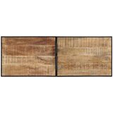  Barski stol 150 x 55 x 107 cm od masivnog grubog drva manga | Eponuda.ba