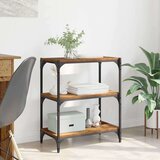 vidaXL Knjigovni omar Star les 40 x 33 x 70.5 cm Konstruiran les | Shoptok.si