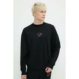 Hugo Bombažen pulover moški, črna barva, 50518981