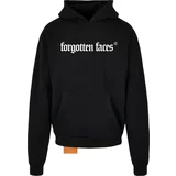 Forgotten Faces Sweater majica crna / bijela