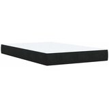  Podesivi krevet s madracem Crna 120 x 190 cm Baršun - Crna 120 x 190 cm Prošiveno gumbima | shoptok.hr