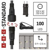  Osnovni set za povezovalni niz Klasik – ledene sveče, 2,5 m, zun., topla bela, časovnik | Shoptok.si