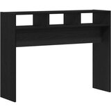 vidaXL konzolni stol Crni hrast Drvo 105 x 30 x 80 cm Crni konzolni stol | shoptok.hr