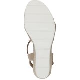 Tom Tailor Sandali bež / rjava | Shoptok.si