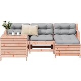 vidaXL 5-dijelni set vrtnih sofa od masivnog drva duglazije Cijene