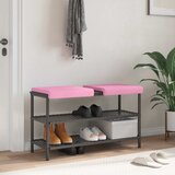  Jastučić za klupu 2 kom. Tkanina Ružičasta Dubina 35 cm | shoptok.hr