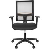 MID.YOU Vrtljiv Stol Office R8, Črna | Shoptok.si