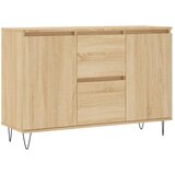 vidaXL Komoda sonoma hrast 104x35x70 cm inženirski les, (20807842) | Shoptok.si