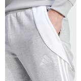 Adidas Sportske hlače 'Tiro 24' siva melange / bijela | shoptok.hr