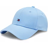 Tommy Hilfiger Kapa s šiltom Essential Flag Cap AW0AW16360 Modra