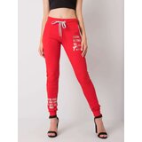 RELEVANCE Sweatpants-RV-DR-6201.28-Red | Shoptok.si