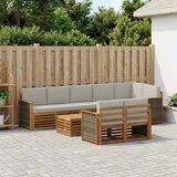  Setovi sofa Čvrsto drvo akacije | shoptok.hr