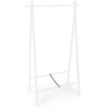Belo stojalo za oblačila iz masivne breze 91x151x50 cm Daiki –