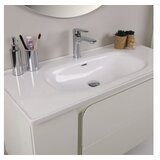 Hanah home Kupatilski ormarić sa umivaonikom i ogledalom (2 komada) Future Bianco | Eponuda.com