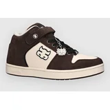 Grasshopper Skate cevlji embossed brown suede