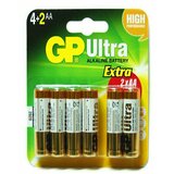Gp Baterija GP ultra alkalna LR06 AA 4+2 Cene