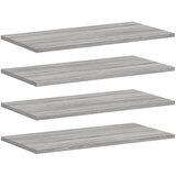 Maison Chic 4 kosi Stenske Police - Viseče police siva sonoma 60x30x1,5 cm inženirski les, (21758640) | Shoptok.si