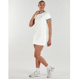 Calvin Klein Jeans Kratke obleke SS CTN MONOGRAM STRIPE TRIM MINI Bež | Shoptok.si