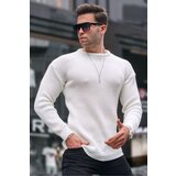 Madmext Bone Color Basic Knitwear Men's Sweater 5990 Cene