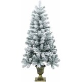  Zasnježeno mini božićno drvce 120 cm PVC Zelena i bijela | shoptok.hr
