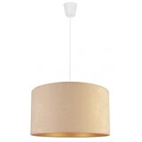  Duolla - Luster na sajli ROLLER 1xE27/40W/230V, prečnik 40 cm, bež | Eponuda.com