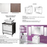 Ceramica lux atina ugradna S-600 bianco