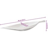  Košara za sadje Srebrna 60x15x8 cm Aluminij, (22046370) | Shoptok.si