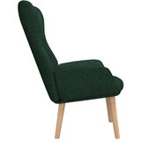  Stol za sproščanje temno zeleno blago, (20934617) | Shoptok.si