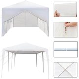  Paviljon Tenda 9x3m Bela Sa Stranicama | Eponuda.com