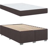  Konstrukcija postelje Temno rjava 120 x 200 cm blago, (5000123469) | Shoptok.si