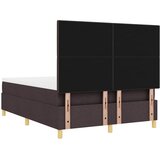  Krevet s opruga kutije Tamno smeđa 160 x 200 cm tkanina | shoptok.hr