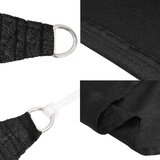  Senčno jadro 160 g/m² črno 2x3 m HDPE, (20965153) | Shoptok.si