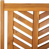  Vrtna stolica 6 pcs Smeđa 57 x 72 x 109 cm Čvrsto drvo akacije | shoptok.hr