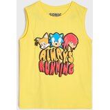 Sinsay Pamučna majica na naramenice Sonic the Hedgehog | shoptok.hr