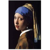  Slika - Jan Vermeer – Girl with a Pearl Earring 80x120 Premium Print | shoptok.hr