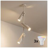 Brilagi LED RGBW prigušiva luster na stalku BRANCH 3xGU10/6,5W/230V bež Cene