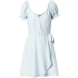 Hollister Ljetna haljina svijetloplava / bijela