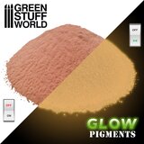 Green Stuff World Glow in the Dark Pigment Orange 30ml | Svetleći pigment narandžasti 30ml Slike