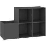 Maison Chic Omarica za obutev - Kopa za čevlje siva 105x35,5x70 cm iverna plošča, (21777574) | Shoptok.si