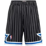 Mitchell & Ness Športne hlače 'Swingman' modra / rdeča / črna / bela