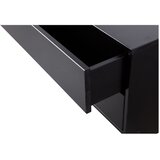 WOOOD Crna modularna TV komoda od masivnog bora 256x40 cm Finca – | shoptok.hr
