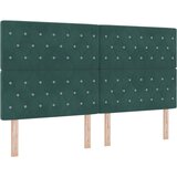  Krevet s opruga kutije Tamnozelena 180 x 200 cm Baršun | shoptok.hr