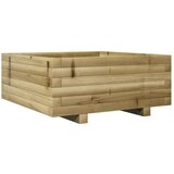 vidaXL Vrtna sadilica 60x60x26,5 cm od impregnirane borovine | shoptok.hr
