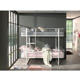 Vipack Bela kovinska pograd otroška postelja z letvenim dnom 90x200 cm Oscar – | Shoptok.si
