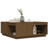  Stolić za kavu boja meda 100 x 101 x 40,5 cm masivna borovina | Eponuda.com